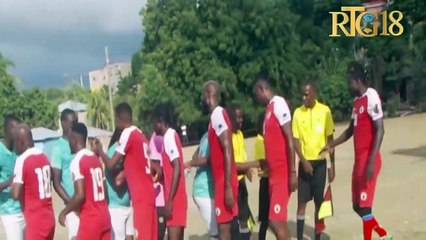 Match de Gala au Parc Solon Ligondé de Jean-Rabel, entre une équipe All Stars de Jean-Rabel.