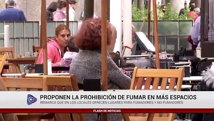 Proponen la prohibición de fumar en más espacios