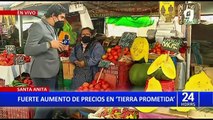 Mercado Tierra Prometida: precios se mantienen estables pese a paro de transportistas