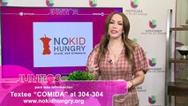 Campaña nacional que busca acabar con el hambre infantil.