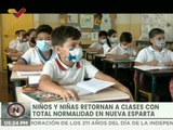 Niños y niñas retornaron a las actividades educativas con normalidad en Nueva Esparta