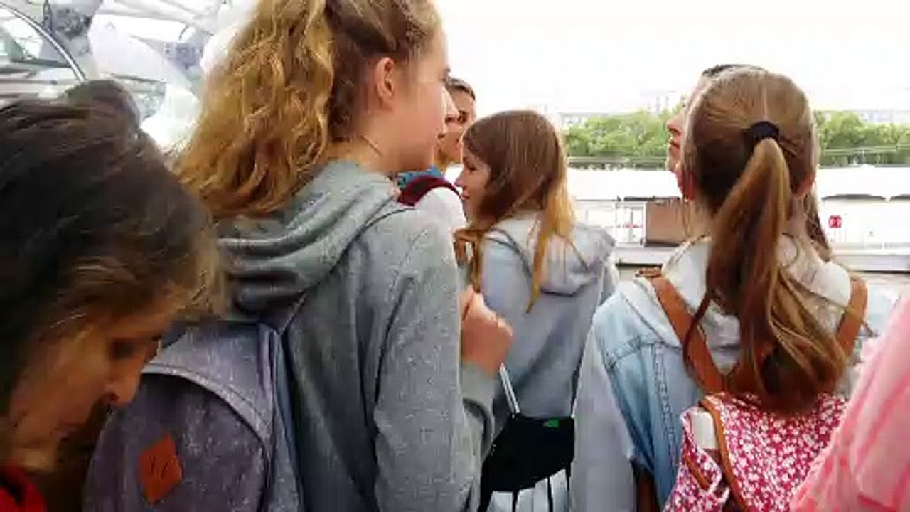 Riesenrad betreten
