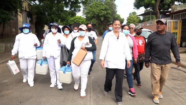 Minsa inmuniza contra la Covid-19 a pobladores del Barrio Enrique Gutiérrez
