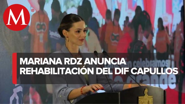 Anuncia Mariana Rodríguez remodelación del DIF Capullos con una inversión de 300 mdp