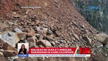 Malakas na ulan at landslide, naranasan sa ilang lalawigan | UB