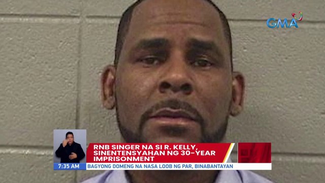 RNB singer na si R. Kelly, sinentensyahan ng 30-year imprisonment | UB