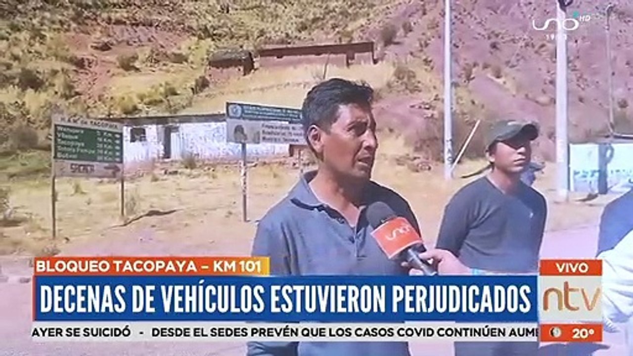 Levantaron bloqueo en carretera al occidente