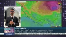 Costa Rica: Autoridades decretan alerta naranja por impacto de ondas tropicales 12 y 13