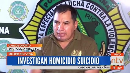 Investigan homicidio suicidio