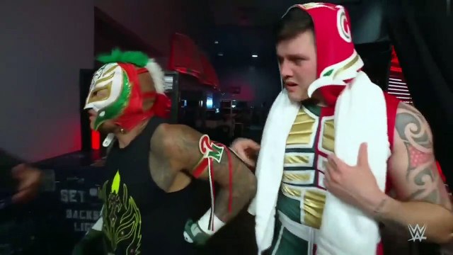 Judgment Day confronts Rey Mysterio - RAW June 27, 2022 WWE