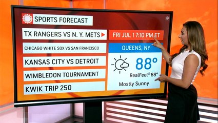 Your sports forecast for the first day of July