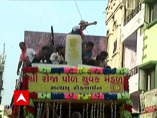 Ahmedabad Rathyatra 2022: ટેબલો પર PM મોદીના માસ્ક સાથે ઝીલાઈ રહ્યું છે અભિવાદન
