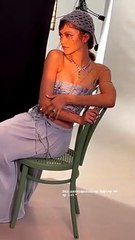 Zendaya shares a video behind the scenes for Vogue Italy