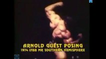 MR OLYMPİA 1974 - ARNOLD SCHWARZENEGGER GUEST POSİNG