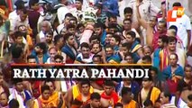 Rath Yatra In Puri - Pahandi Rituals Of Deities