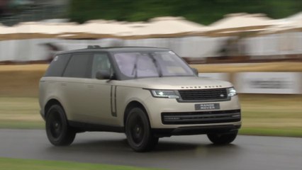 Goodwood Festival Of Speed Hill Climb - Range Rover Gold