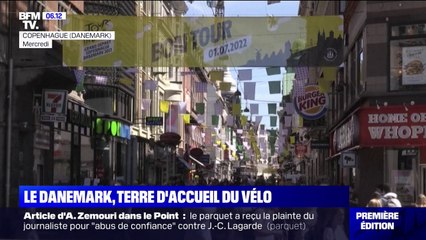 Tải video: Tour de France: top départ pour les coureurs qui s'élanceront de Copenhague ce vendredi