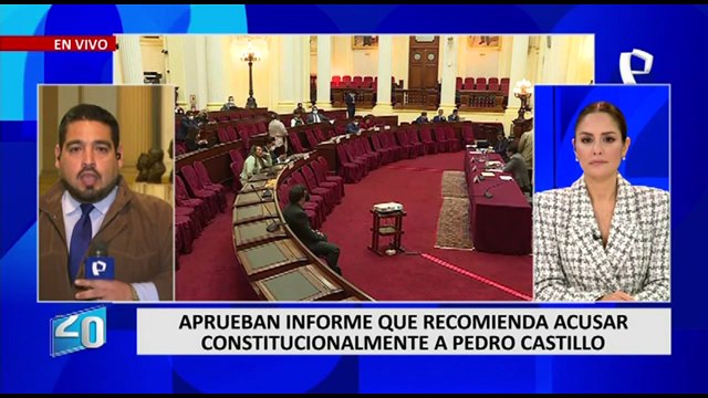 Congreso: Se aprobó informe final que recomienda acusar a Pedro Castillo