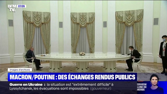 Les échanges entre Macron et Poutine, quatre jours avant le début de la guerre en Ukraine