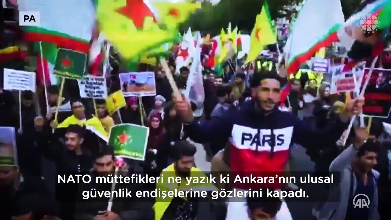 Cumhurbaşkanı Erdoğan, NATO liderlerine terörün gerçek yüzünü gösteren videoyu izletti