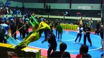 Ricuh ! Atlet Silat Jember dan Surabaya Baku Hantam di Porprov Jatim