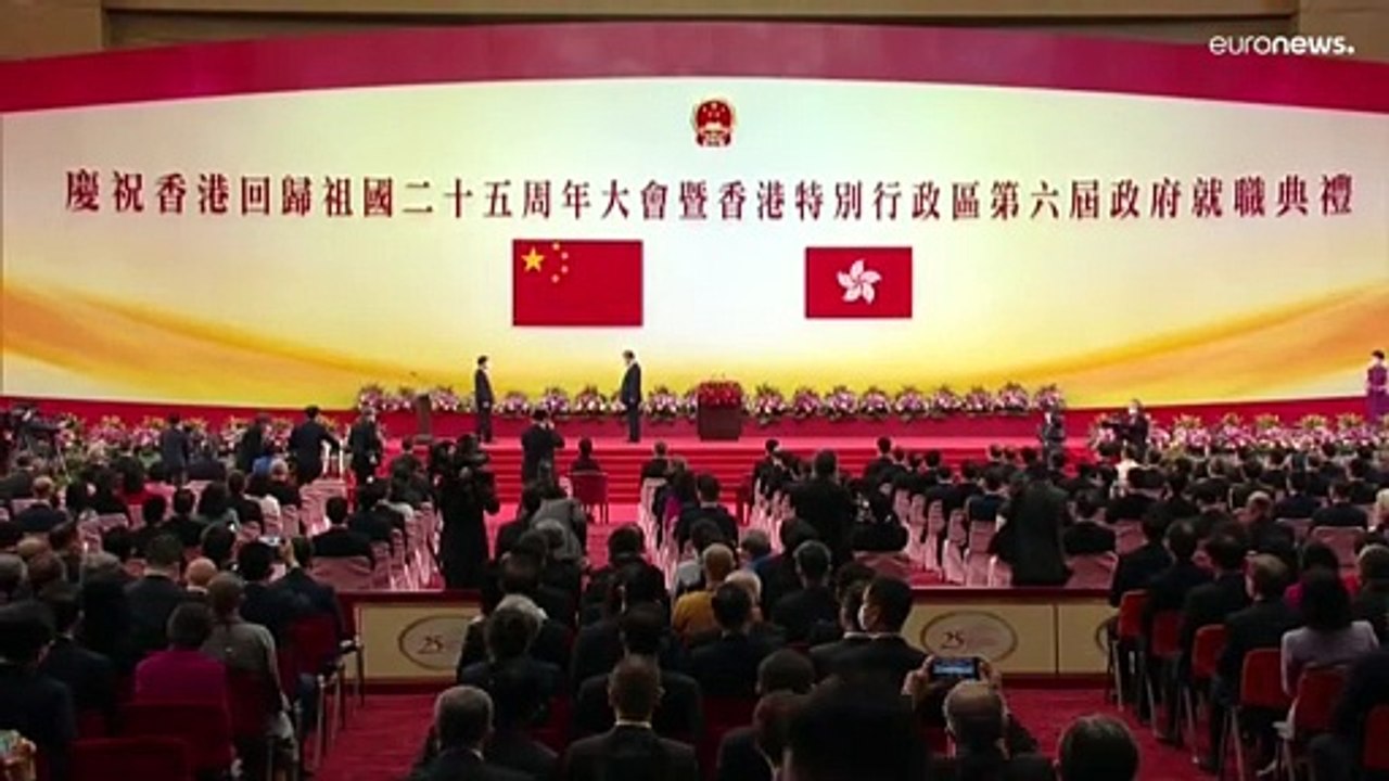 Hongkong feiert Rückgabe an China