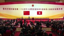 Xi Jinping fala em renascimento de Hong Kong Reino Unido não concorda