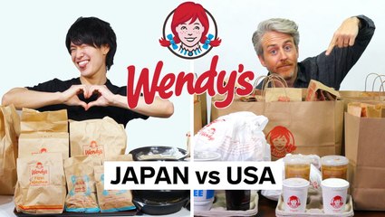 US vs Japan Wendy's | Food Wars