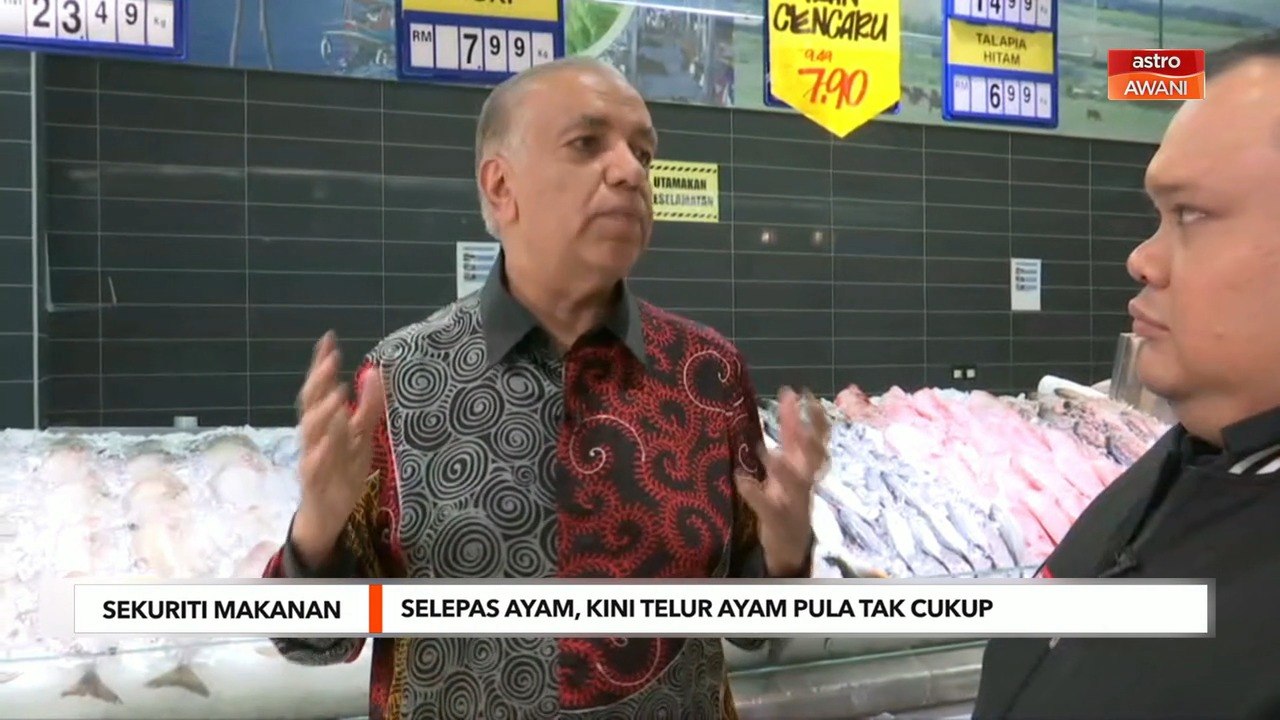 Sekurirti Makanan | Selepas ayam, kini telur ayam pula tak cukup