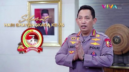 Peringatan HUT Bhayangkara yang ke-76