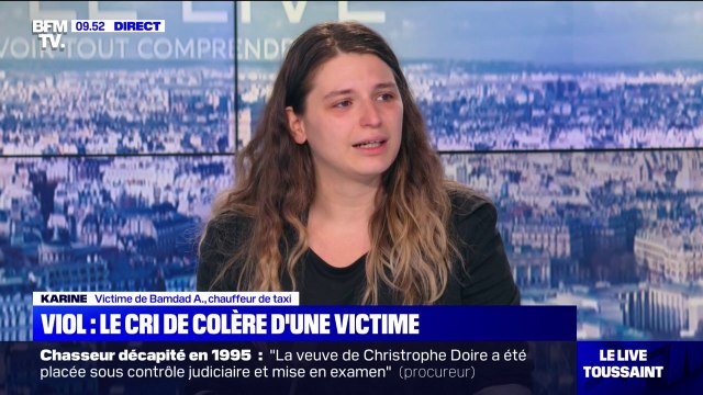 Je l'ai supplié d'arrêter : Karine témoigne du viol dont elle a été victime par son chauffeur de taxi