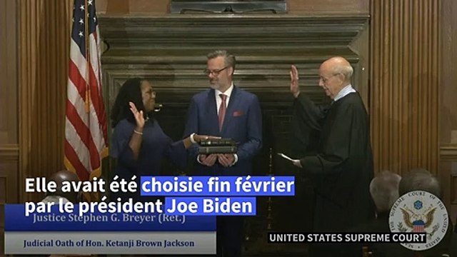 Etats-Unis: la juge Ketanji Brown Jackson, première femme noire à la Cour suprême