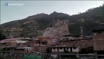 Un deslizamiento de tierra sepulta al menos 150 casas en la provincia de Huari en Perú