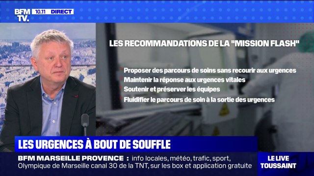 Le Pr Frédéric Adnet (AP-HP) évoque une situation extrêmement fragile à l'hôpital