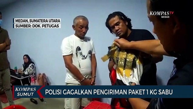 Polisi Ringkus Pelaku Pengiriman Sabu