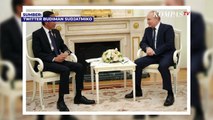 Beda Perlakuan Putin ke Jokowi dengan Macron Saat Berkunjung ke Kremlin Rusia