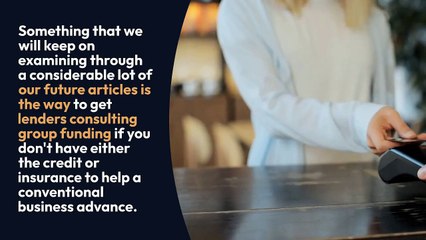 How To Find A Lender Consulting Group