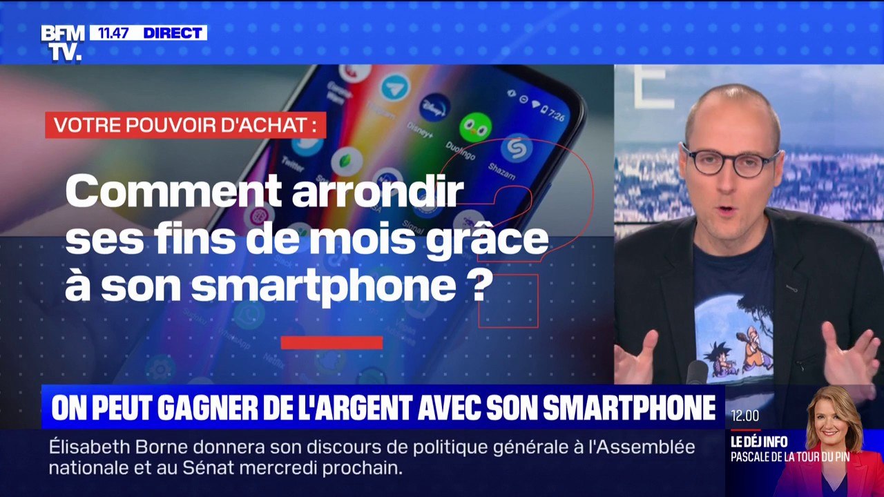 Comment arrondir ses fins de mois grâce à son smartphone ? BFMTV répond à vos questions