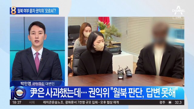 공무원 월북 여부 묻자…권익위 “답변 못해”