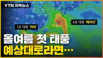 [자막뉴스] 남부·제주도 피해 우려...태풍 예상 이동경로 / YTN