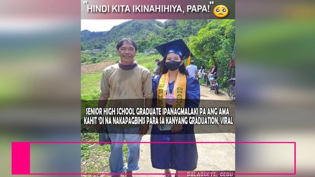 SHS Student Proudly Shares Heartwarming Photo with Her Father During Her Graduation Day, Went Viral