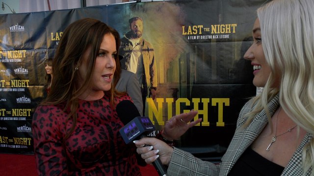 Kira Reed Lorsch talks Horror Movies | Last the Night Los Angeles Premiere Red Carpet