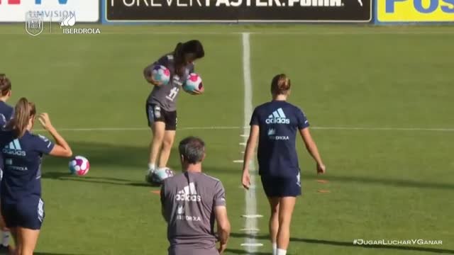 La selección femenina, a punto para el amistoso contra Italia