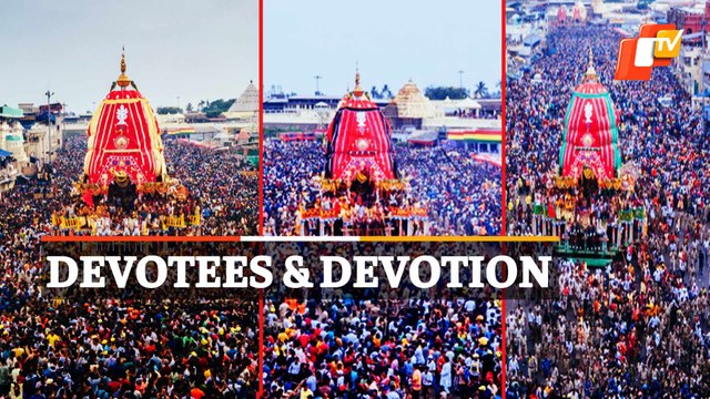 Rath Yatra - Lord Jagannath Floating In Sea Of Devotees - Devotees & Devotion