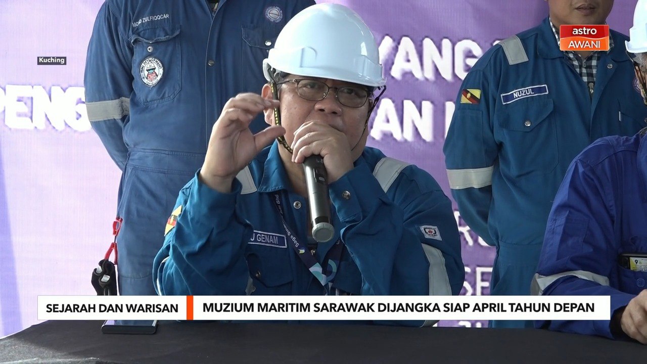 Sejarah dan Warisan | Muzium Maritim Sarawak dijangka siap April tahun depan