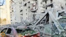 Ucraina, si scava tra macerie del condominio bombardato ad Odessa