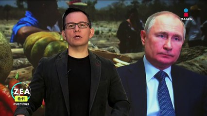 Putin niega responsabilidad por la crisis alimentaria mundial