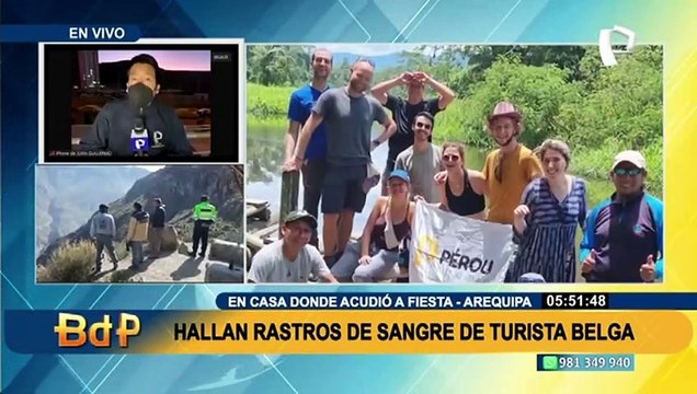Arequipa: Hallan rastros de sangre de turista belga desaparecida en enero
