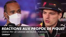 Hamilton et Verstappen réagissent aux propos de Nelson Piquet - Grand Prix de Grande-Bretagne - F1