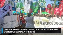 Los docentes de Baleares, contra el gobierno de retroceso de Armengol
